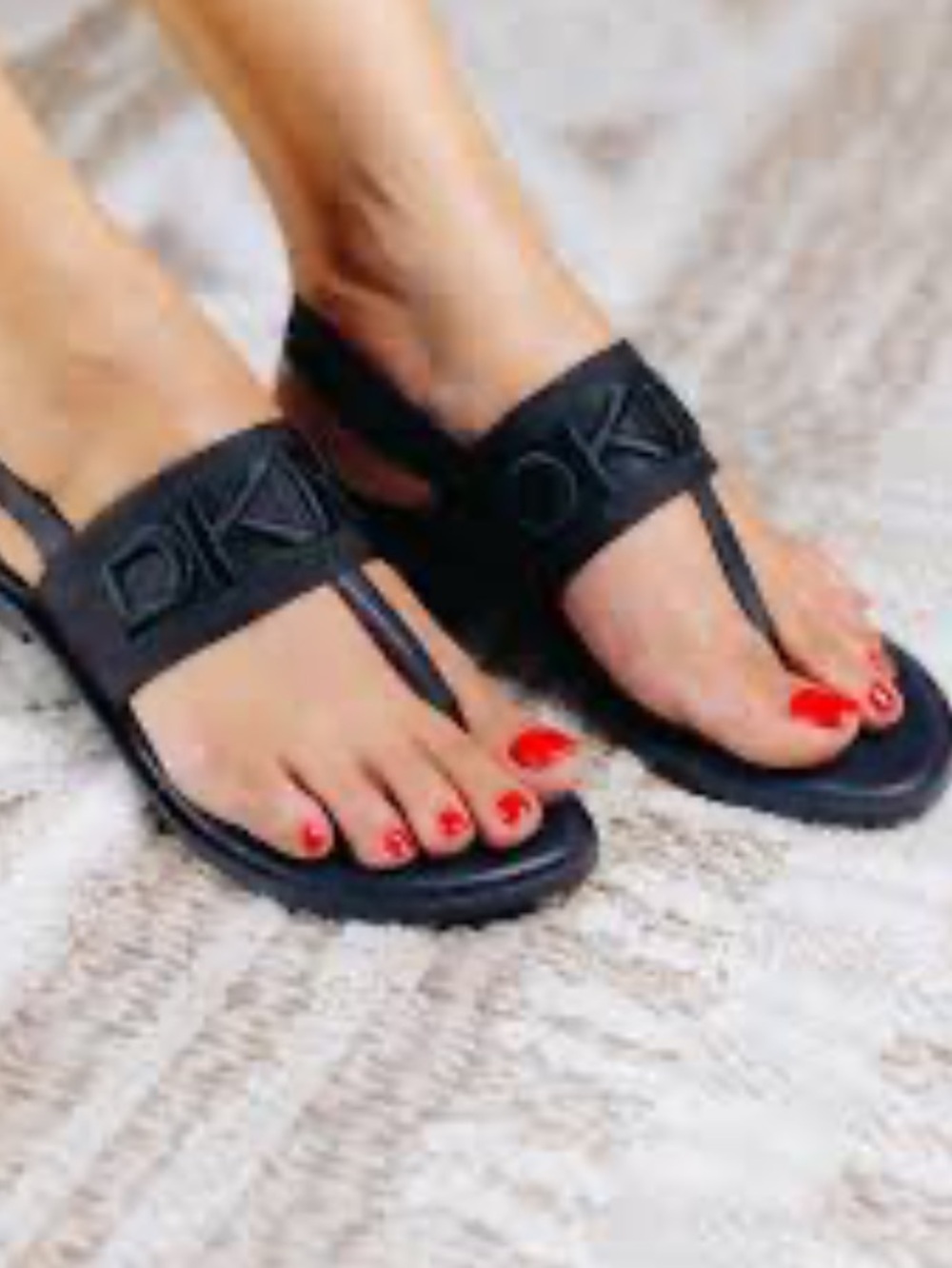 DKNY Slingback Women's Amber Flat Sandal